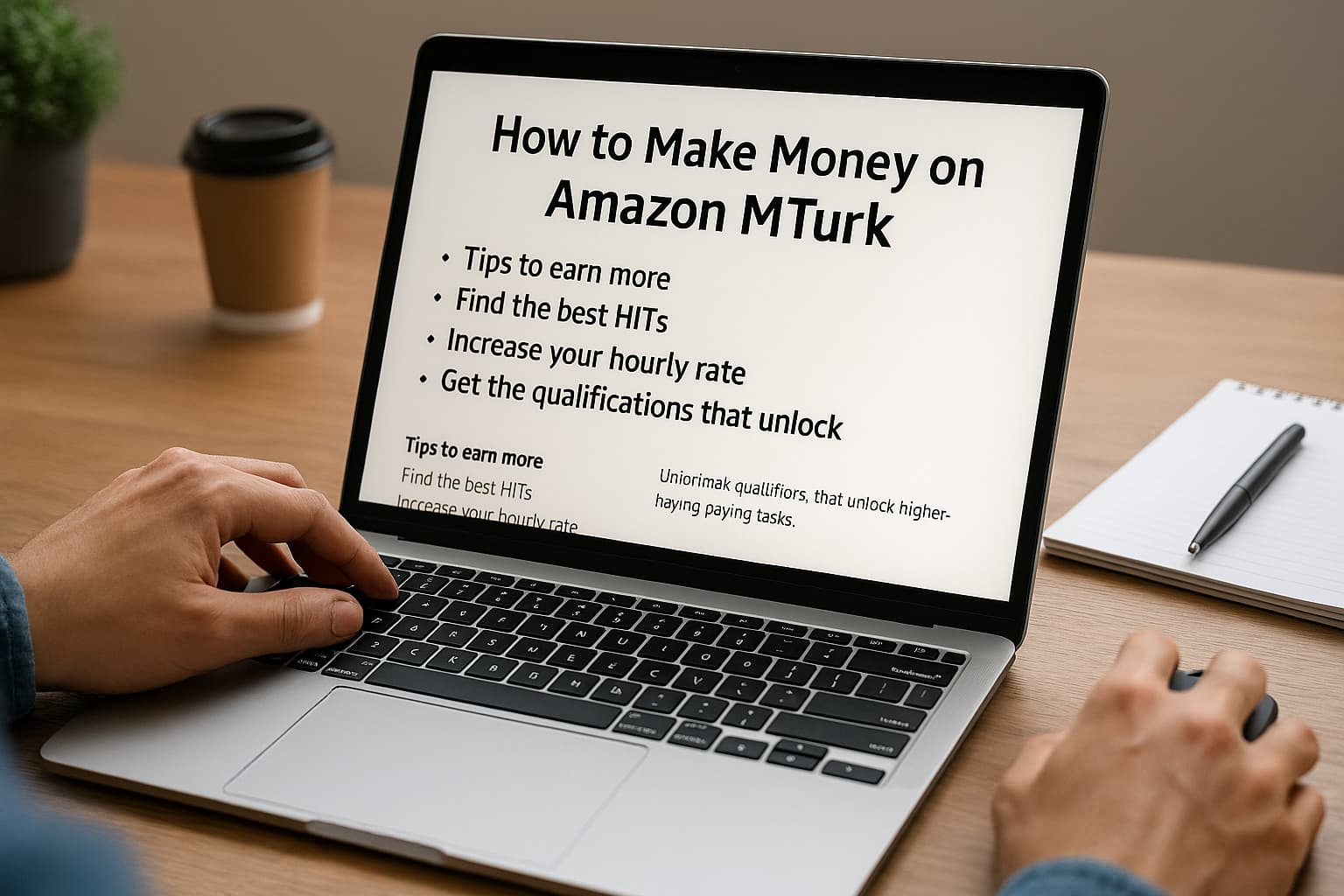 how-to-make-money-on-amazon-mturk