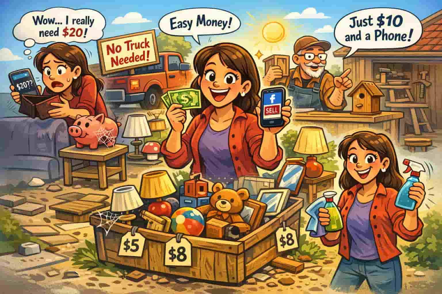 Best Facebook Marketplace Flips Under $10