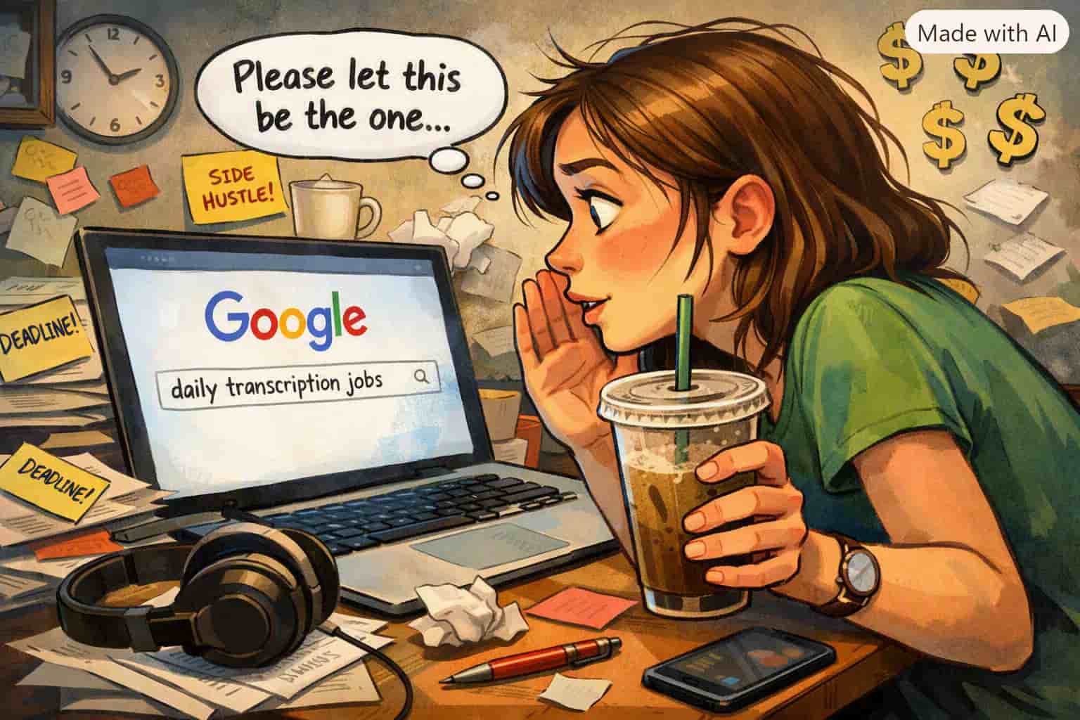Daily Transcription Jobs